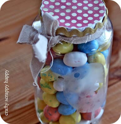 easter candy jar