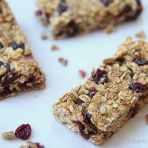 homemade granola bars