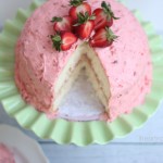 strawberry cream frosting