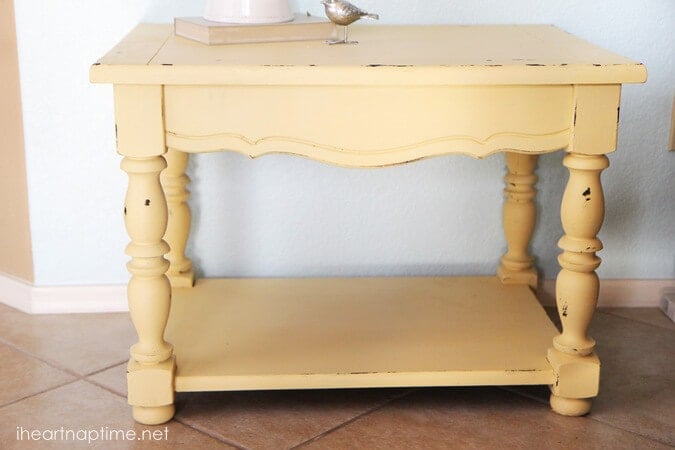 How To Make Chalk Paint Pictured Tutorial How To Paint Furniture