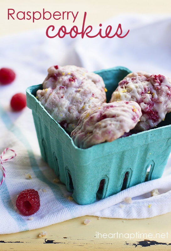 raspberry cookies