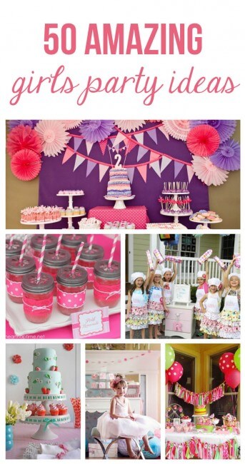 50 birthday party themes for girls i heart nap time