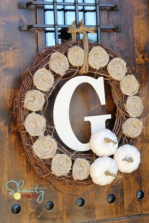 25 GORGEOUS DIY Handmade Fall Wreaths at the36thavenue.com 