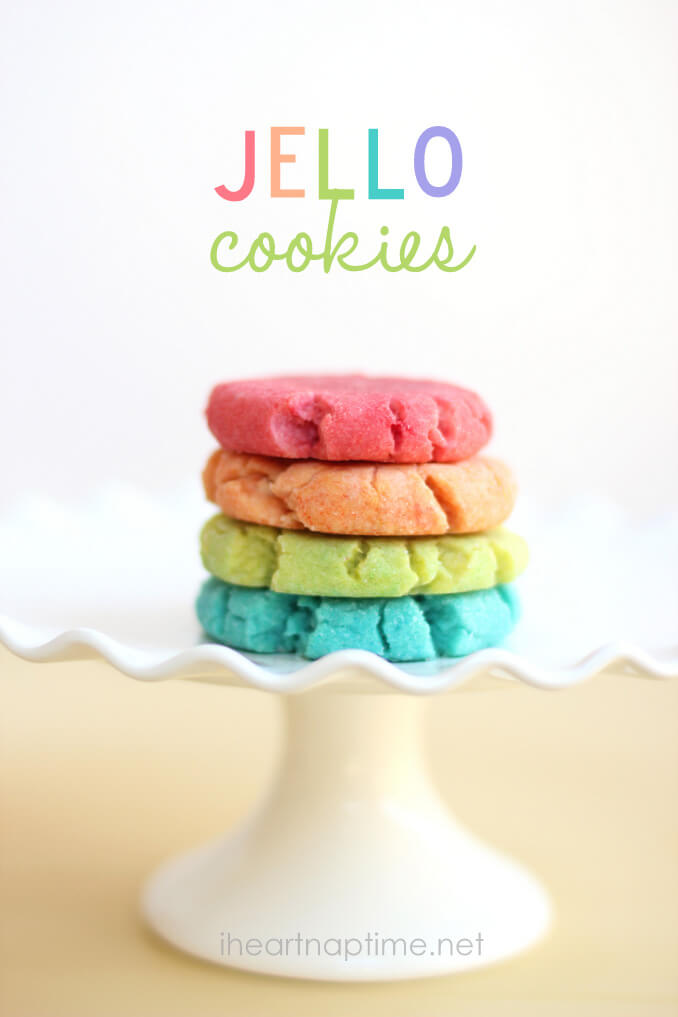 JELLO cookies on iheartnaptime.com #jello #recipes 