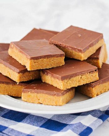 No bake peanut butter bars