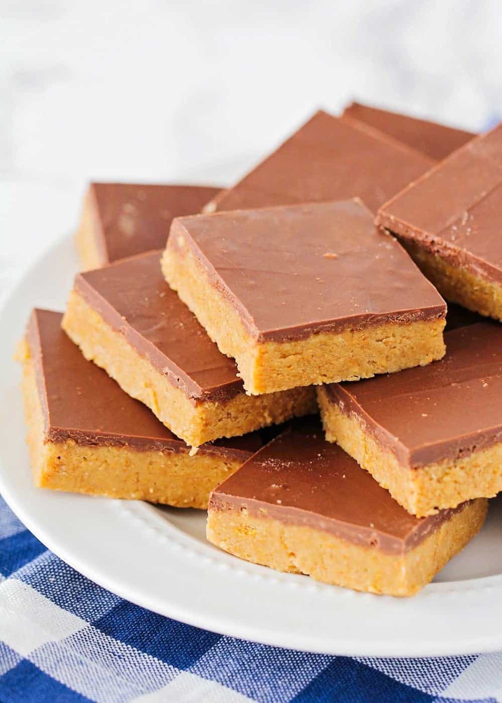 Peanut butter bars.