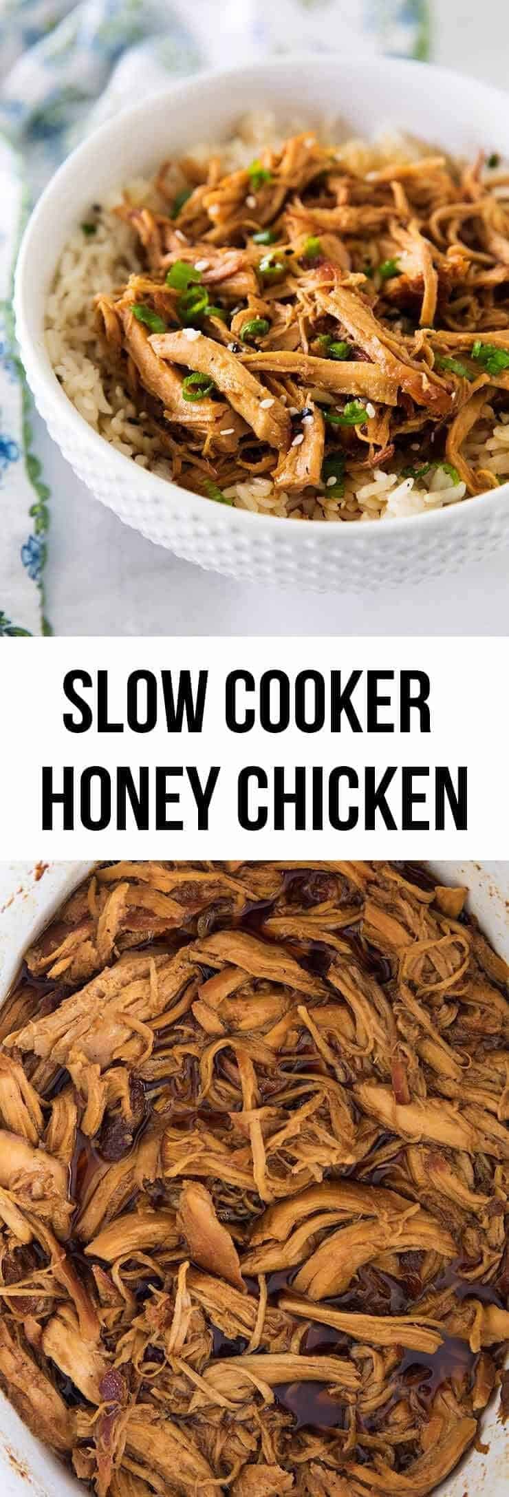 Easy Crockpot Honey Garlic Chicken I Heart Naptime