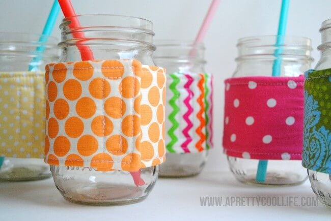 Mason Jar Cozies by A Pretty Cool Life on I Heart Nap Time 15