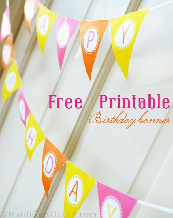 15 free birthday printables - I Heart Nap Time