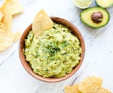 homemade guacamole