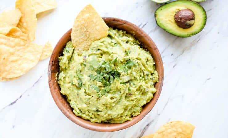 homemade guacamole