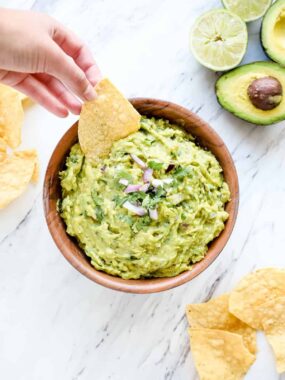 homemade guacamole recipe