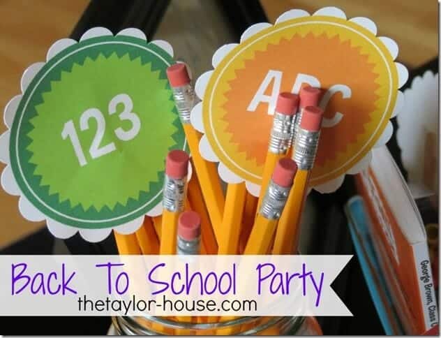 Back to School Great DIY Party and Celebration Ideas (Part 1)