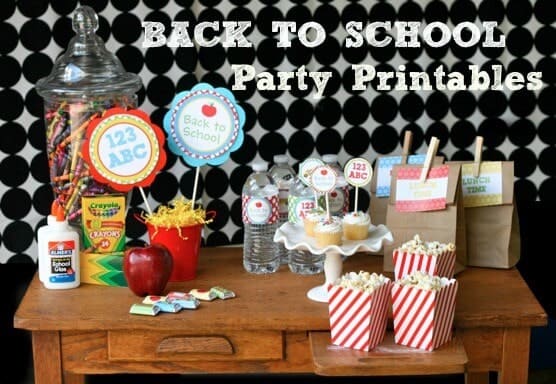 Back to School Great DIY Party and Celebration Ideas (Part 1)