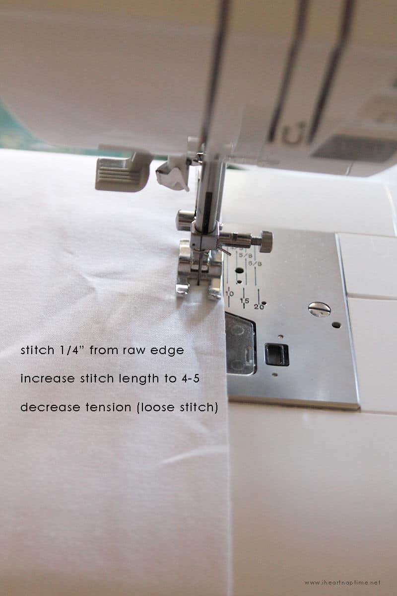 How to Sew a Ruffle Four Methods I Heart Nap Time