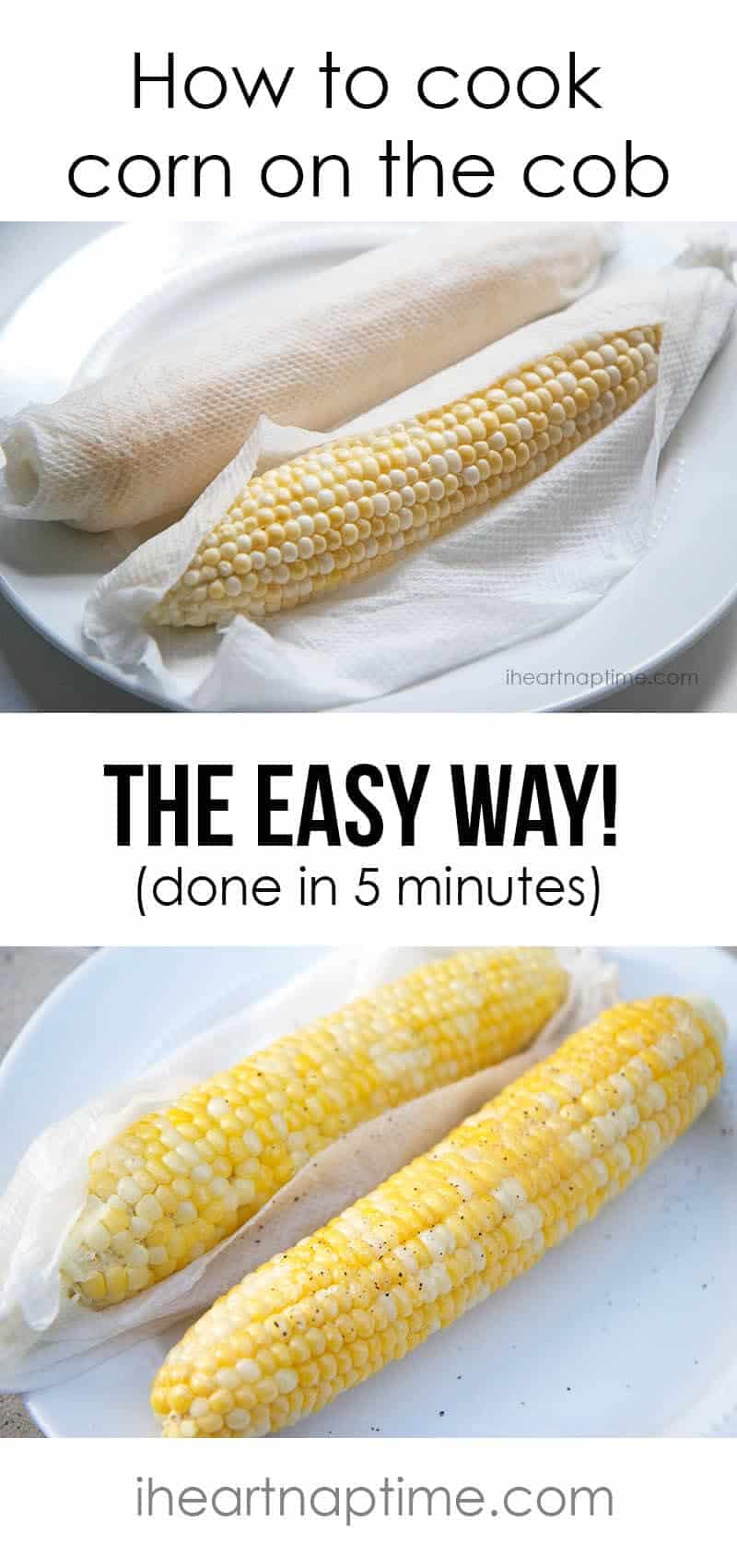 how to cook corn on the cob in the microwave 
