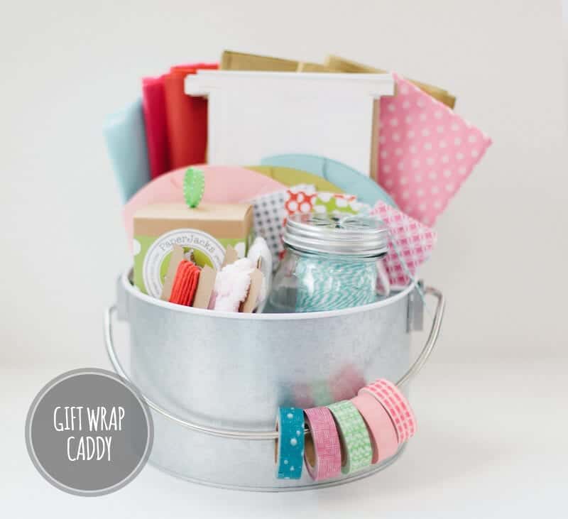 Gift Wrap Caddy | Christmas Gifts For Friends | Delightful Ideas You Can DIY | DIY Christmas Projects | christmas craft projects