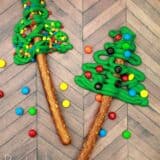 christmas tree pretzel rods