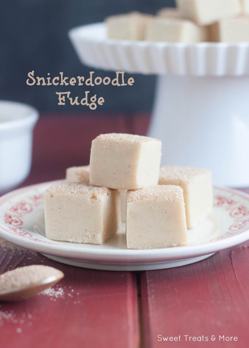 Snickerdoodle Fudge