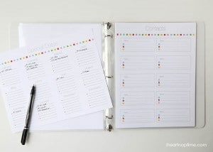 Free printable family planner - I Heart Nap Time