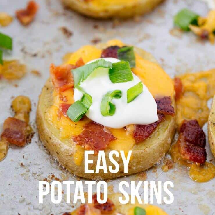 Easy potato skins recipe I Heart Nap Time