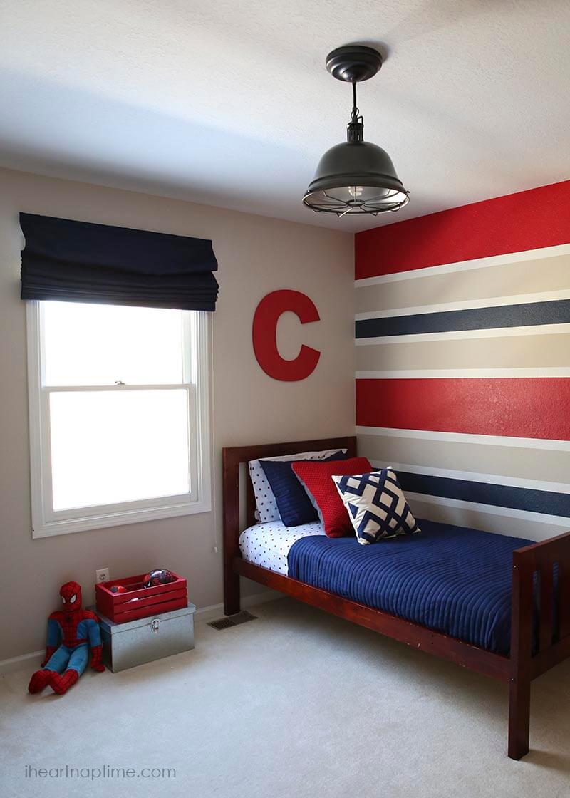 simple boys room