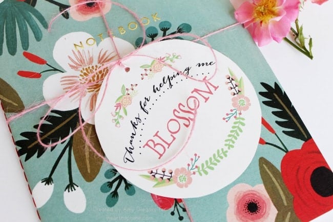 Teacher Gift Tag free printable on iheartnaptime.com