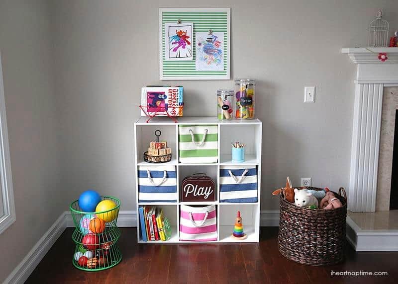 7 Tips For Organizing Toys I Heart Nap Time Organized Play Room E