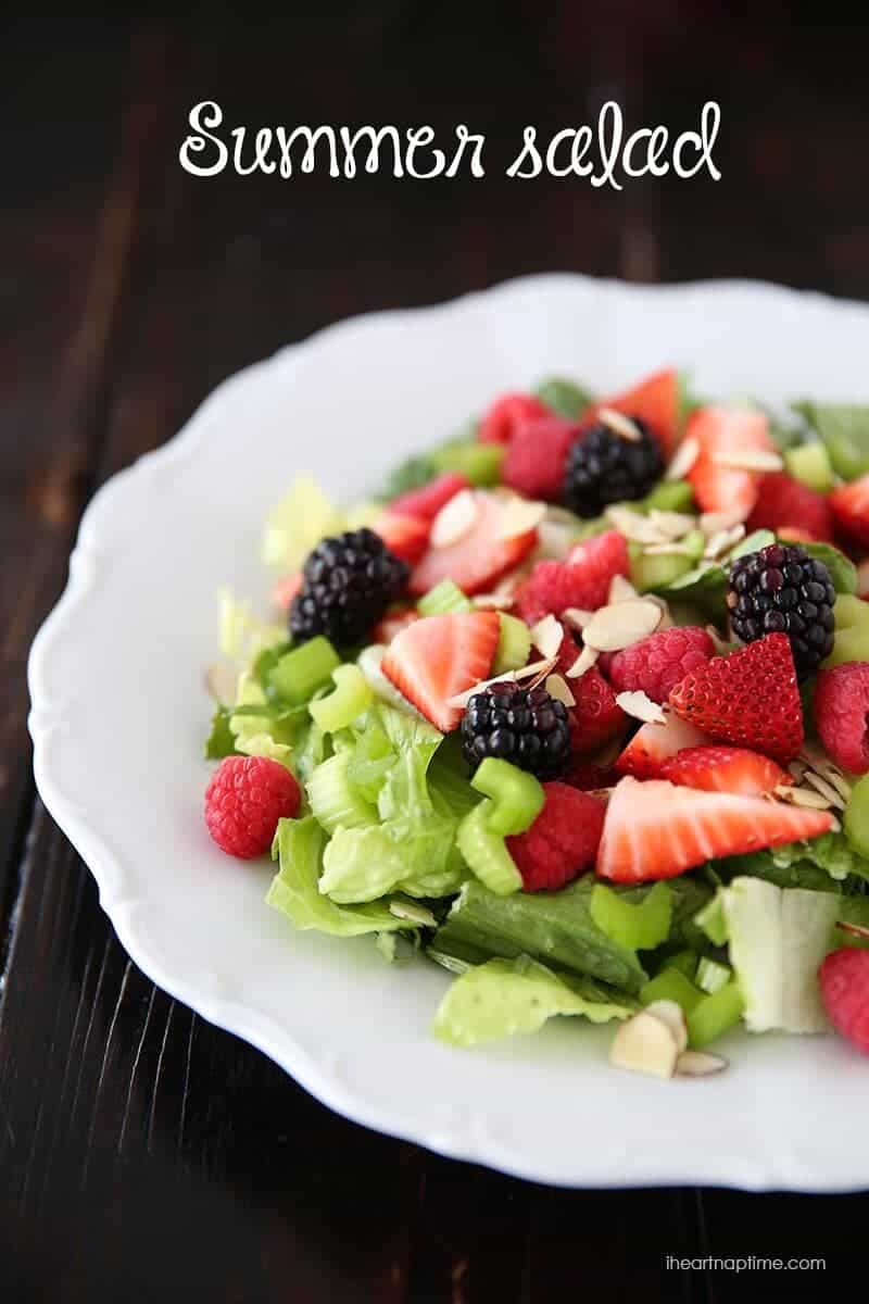 Summer berry salad