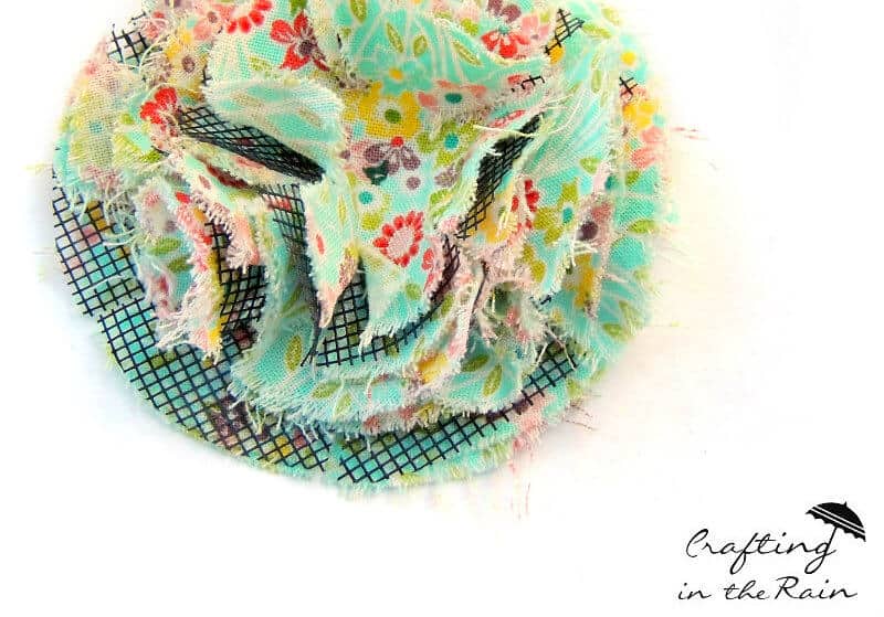 Fluffy Fabric Flower {Hello Summer} I Heart Nap Time