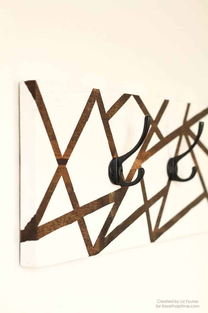 DIY Backpack Hanger I Heart Nap Time