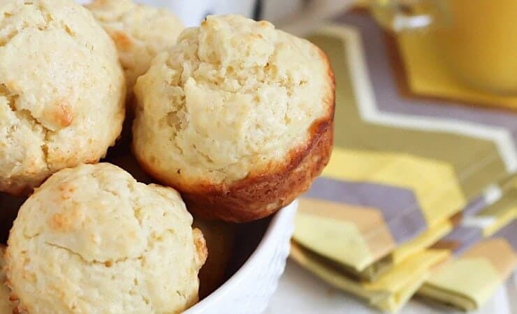 Quick & easy breakfast muffins, perfect for on-the-go busy mornings. Uses only one mixing bowl and spoon!