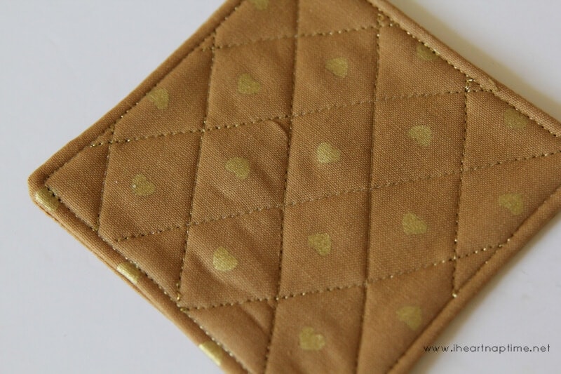 Quilted Coaster Tutorial I Heart Nap Time