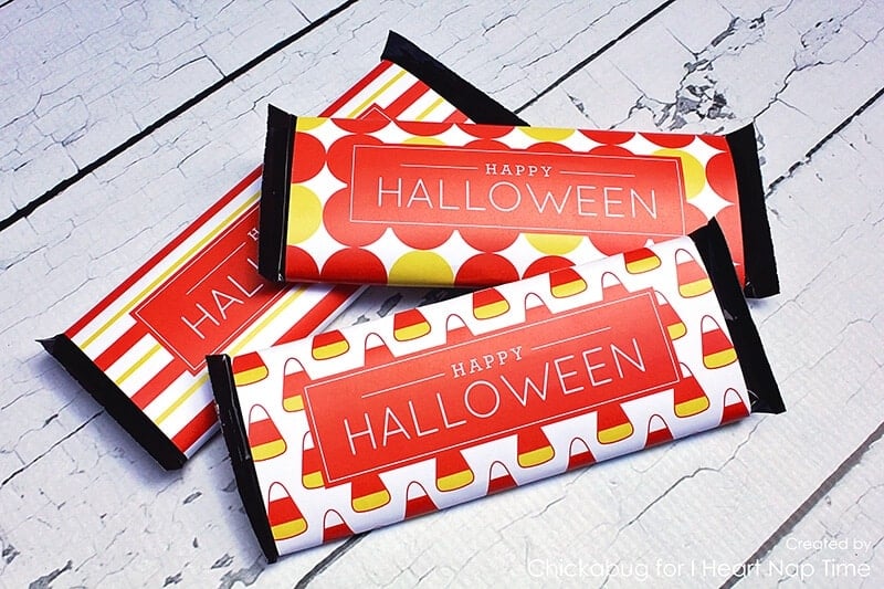 candy bar labels