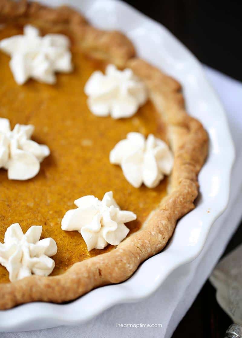 Pumpkin Pie | 26 Homemade Pie Recipes for Thanksgiving