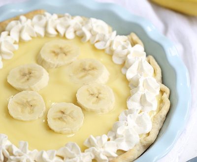 Easy banana cream pie recipe - I Heart Nap Time