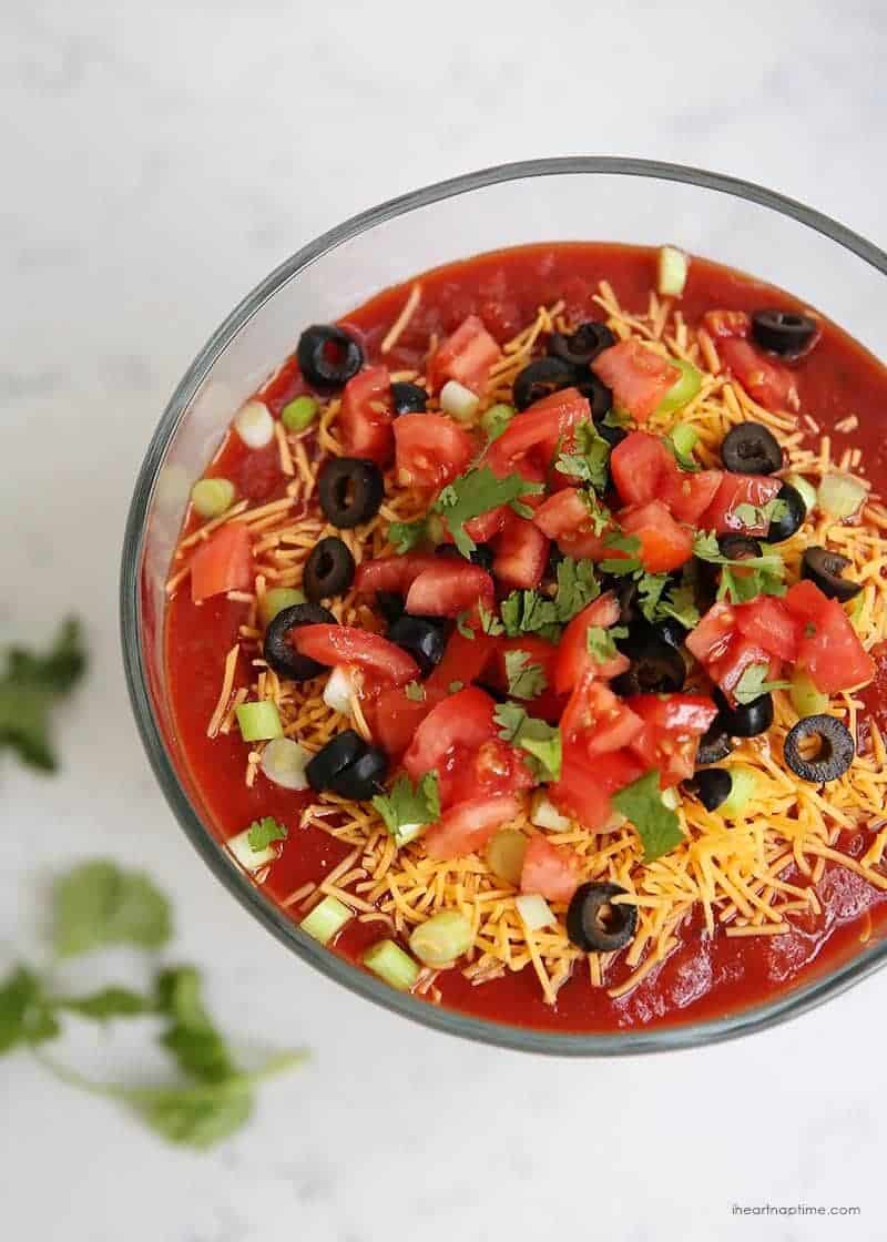 How to make 7 layer dip in just a few easy steps!