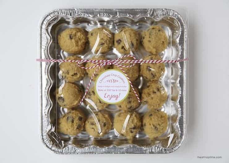 Cookie dough gift idea