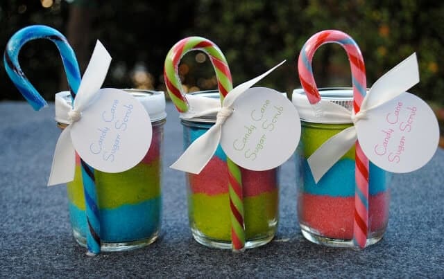 candy cane sugar scrub