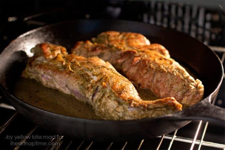 Pan Roasted Herbed Pork Tenderloin - I Heart Naptime