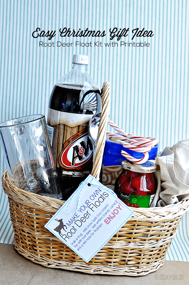 Rootbeer float basket