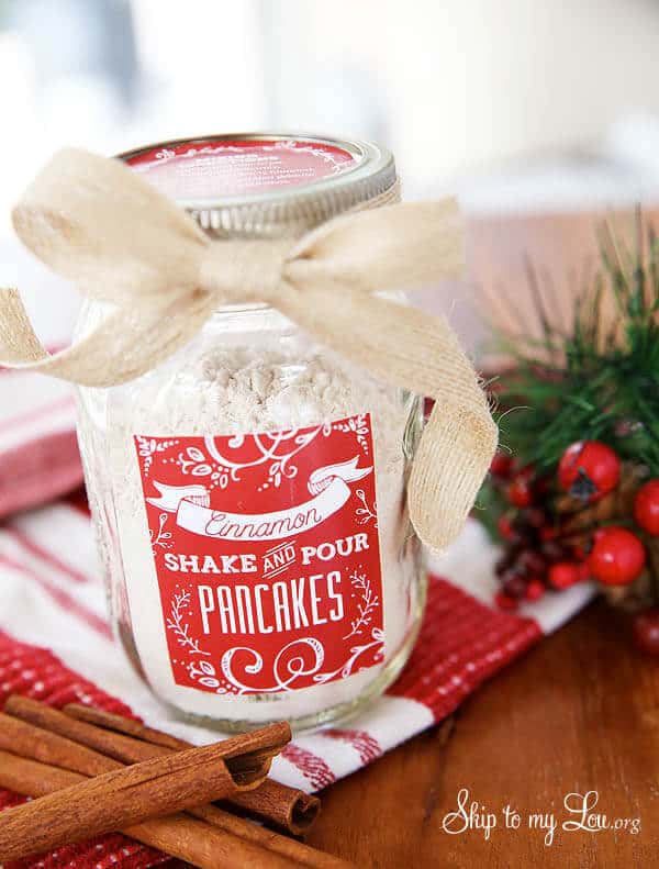 Pancake mix gift idea