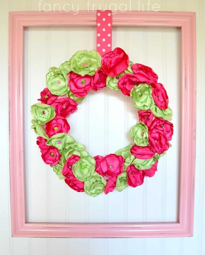 Top 50 DIY Spring Wreaths on iheartnaptime.com -so many cute ideas!