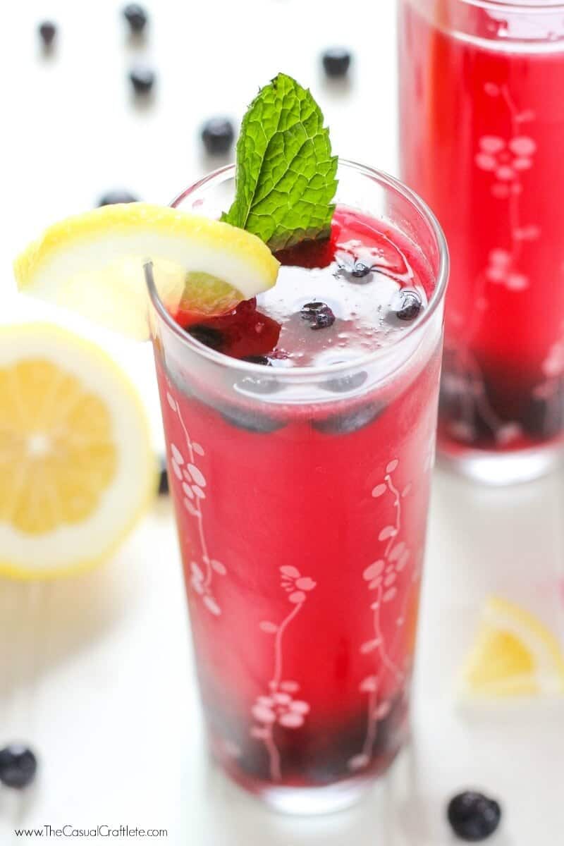 Blueberry Mint Lemonade I Heart Nap Time