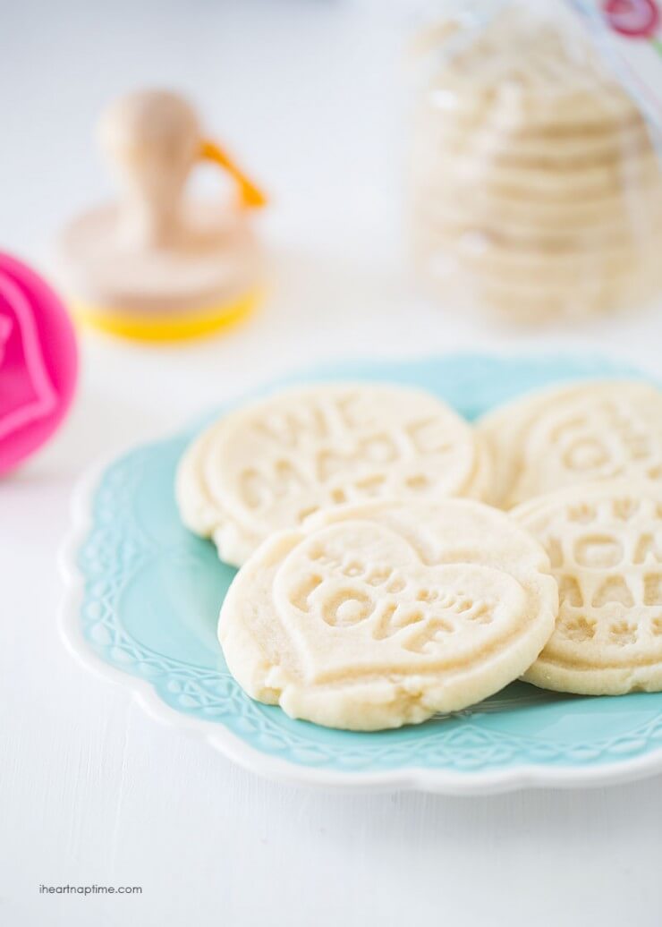 Stamped Shortbread Cookies I Heart Nap Time
