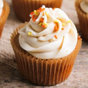 pumpkin spice cupcakes