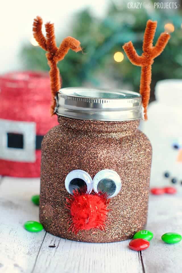 Decorated Jars For Christmas Extraordinary Christmas Treat Jars I Heart Nap Time Design Ideas Decorated Jars For Christmas Gorgeous Christmas Treat Jars I Heart Nap Time Inspiration