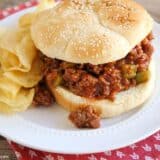 Dressed Up Sloppy Joe's - a nostalgic and easy family dinner that will put a smile on everyone's face