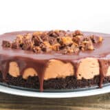 Reese's No Bake Chocolate Peanut Butter Cheesecake