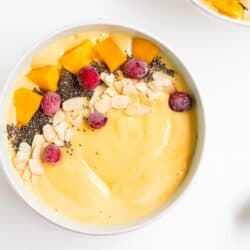 Easy Mango Smoothie Bowl - A refreshing and healthy breakfast option.